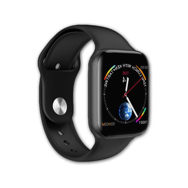 Relógio Smartwatch Iwo8 Serie 4 com Pulseira Silicone Preto