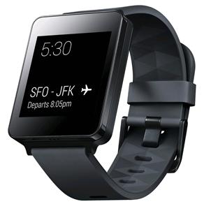 SmartWatch LG Gwatch W100 Tela Capacitiva IPS de 1,65”, Android Wear, Bluetooth e Resistente à Poeira e Água - Preto
