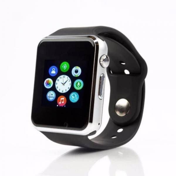 Smartwatch Original A1 Relógio C/chip Bluetooth Ios/an Prata - Odc