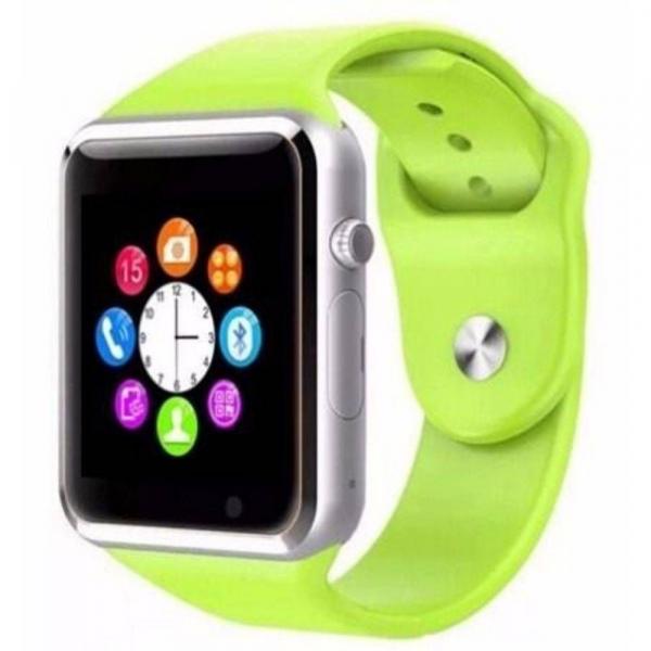 Tudo sobre 'Smartwatch Original A1 Relógio C/chip Bluetooth Ios/an Verde - Odc'