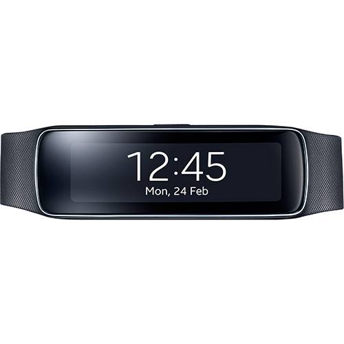 Smartwatch Samsung Galaxy Gear Fit 1.84 com Controle de Mídia Preto