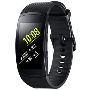 Smartwatch Samsung Galaxy Gear Fit2 Pro Grafite, Pulseira Grande, Tela Curva 1.5", AMOLED, 4GB, Wi-Fi, Bluetooth e GPS