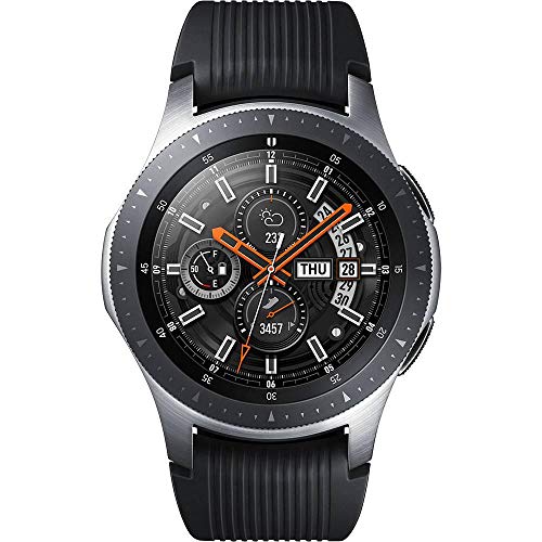 Smartwatch Samsung Galaxy Watch Bt 46mm Pulseira de Silicone, Bluetooth 4.2 e 4gb Sm-r800 Prata
