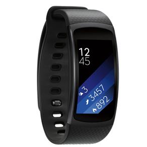 Smartwatch Samsung Gear Fit 2 SM-R3600 Preto com Wi-Fi, GPS, Bluetooth e Sensor de Batimentos Cardíacos - Pulseira Pequena