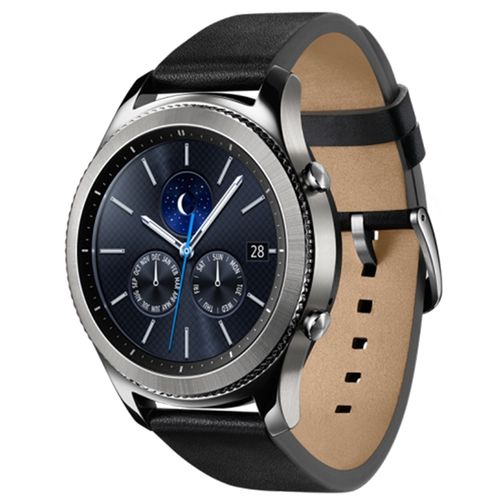 Smartwatch Samsung Gear S3 Classic Prata Tela 1.3'' 4Gb