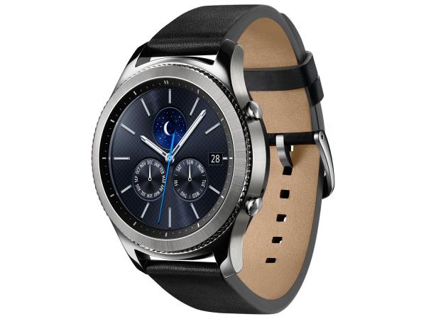 Smartwatch Samsung Gear S3 Classic - Tela 1.3” Touch 4GB Proc. Dual Core