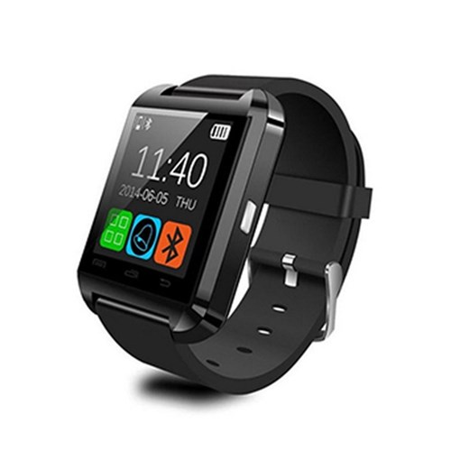 Smartwatch U8 Preto Relógio Inteligente Bluetooth Android Iphone