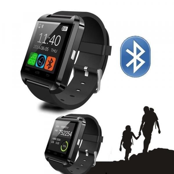 Smartwatch U8 Relógio Inteligente Bluetooth Android Ios