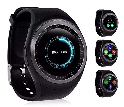Smartwatch Y1 Relógio Inteligente Bluetooth Android & Ios Preto