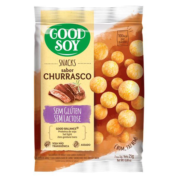 Snack de Soja Good Soy Churrasco 25g