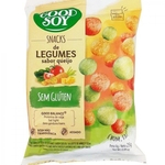 Snack de soja sem glúten legumes good soy