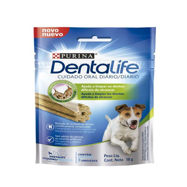 Snack Purina Dentalife para Cães Raças Pequenas - 18g