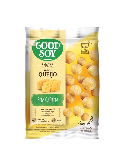 Snacks de Soja Sabor Queijo Good Soy 25g