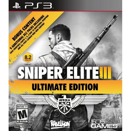 Sniper Elite Iii (3) Ultimate Edition - Ps3