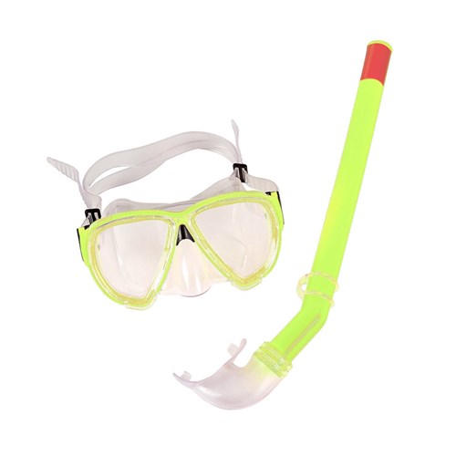 Snorkel com Máscara Premium Verde Limão Belfix 39700