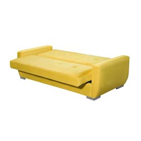 Sofá-Cama Casal Amsterdã Ovo Pelmex - Amarelo