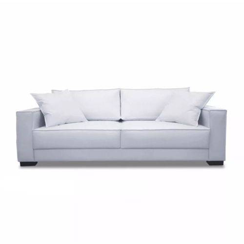 Sofa 2 Lugares 1.60 Couro Pu Branco