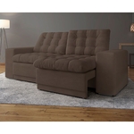 Sofá 3 Lugares Retrátil e Reclinável Titan-Legacy Sofas - Marrom