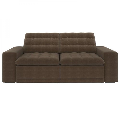 Sofá 3 Lugares Retrátil e Reclinável Titan-legacy Sofas Marrom