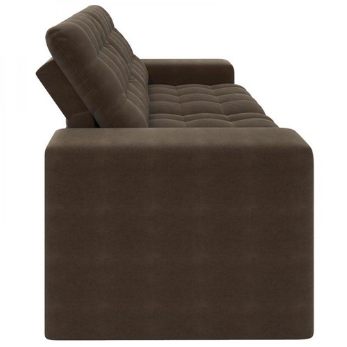 Sofá 3 Lugares Retrátil e Reclinável Titan-legacy Sofas Marrom