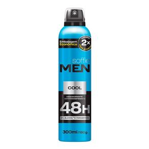 Soffie Men Cool Desodorante Antitransp 48h Aerosol - 300ml