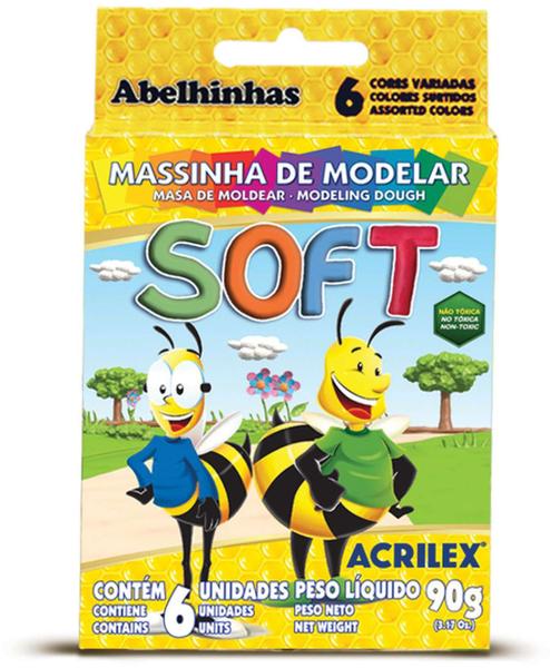 Soft C/06 Cor.foscas Bs.amido - Acrilex