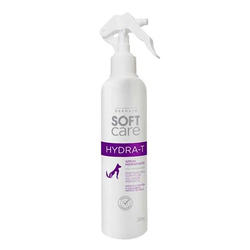 Soft Care Hydra-T Spray Hidratante Uso Veterinário 240ml
