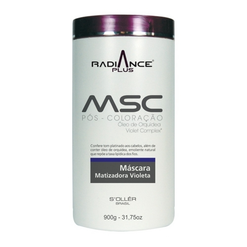 Soller Agi Max Máscara Matizadora Violeta Msc Pós Coloração Radiance - 900g