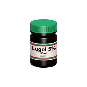 Solução Lugol Inorgânico 30ml - Vidro com Conta Gotas