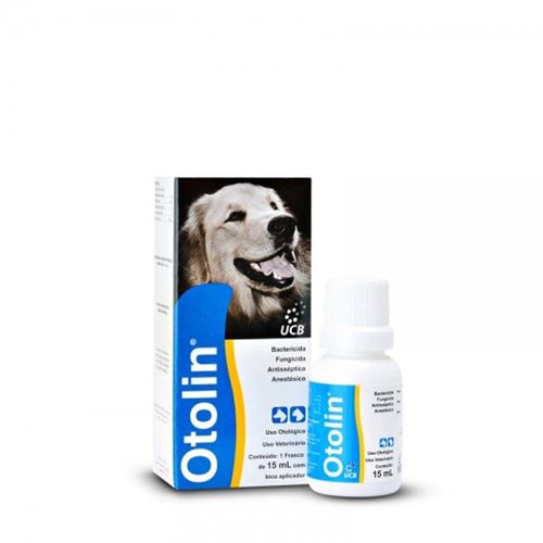 Tudo sobre 'Solução Otológica Otolin para Cães e Gatos 15 Ml - Ucbvet'