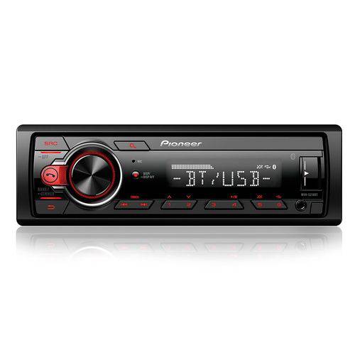 Som Automotivo MP3 Player Pioneer MVH-S218BT Bluetooth USB 1 Din