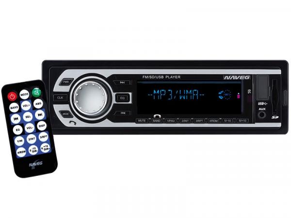 Tudo sobre 'Som Automotivo Naveg NVS 3018BT Bluetooth - MP3 Player Rádio FM Entrada USB Micro SD Auxiliar'