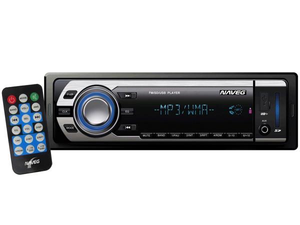 Tudo sobre 'Som Automotivo Naveg NVS 3066 MP3 Player - Rádio FM Entrada USB Micro SD Auxiliar'