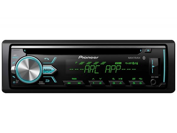 Som Automotivo Pioneer DEH-X5BR CD Player - Bluetooth MP3 Player Rádio AM/FM USB Auxiliar
