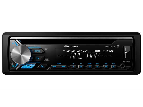 Som Automotivo Pioneer DEH-X3980BT CD Player - DEH-X3980BT Bluetooth MP3 Player Rádio AM/FM USB