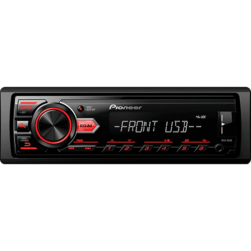 Som Automotivo Pioneer Media Receiver MVH-88UB MP3 AM/FM Entrada USB