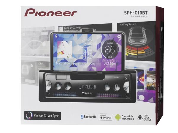 Som Automotivo Pioneer MP3 AM/FM Bluetooth - USB SPH-C10BT