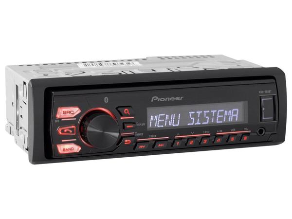 Som Automotivo Pioneer MVH-288BT Bluetooth - MP3 Player Rádio AM/FM Entrada USB Auxiliar
