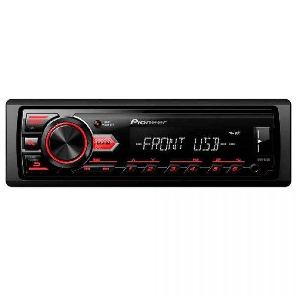 Som Automotivo Pioneer MVH-98UB MP3 Player Rádio AM/FM Entrada USB e Auxiliar