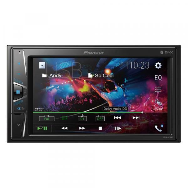 Tudo sobre 'Dvd Automotivo Pioneer Mvh-g218bt 2 Din com Tela 6.2 Usb e Bluetooth'