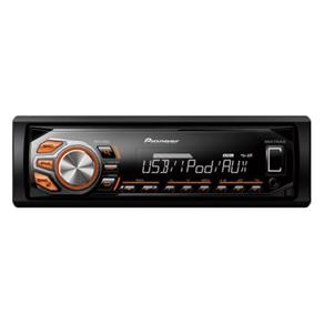 Som Automotivo Pioneer MVH-X168UI com Rádio AM/FM, Tecnologia Mixtrax, Entradas USB, Auxiliar e RCA, Controle Remoto