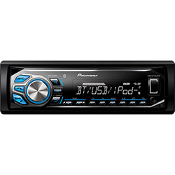 Som Automotivo Pioneer MVH-X368BT AM/FM Bluetooth USB Entrada Auxiliar RCA e Tecnologia Mixtrax
