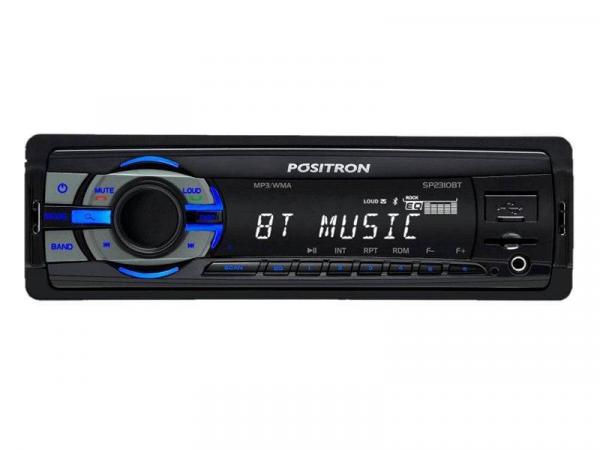 Som Automotivo Pósitron SP2310BT Bluetooth, Entrada USB , Micro SD, Auxiliar - Positron