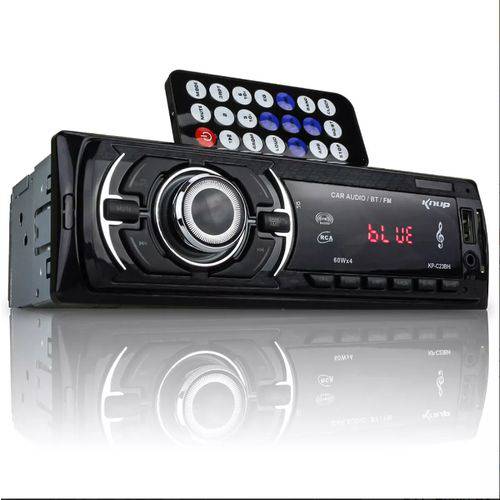 Som Automotivo Radio para Carro Bluetooth Mp3 Player Usb Sd