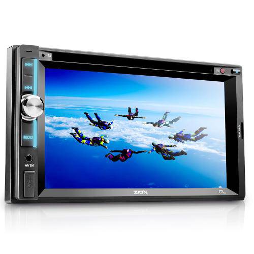 Som Automotivo Zion 6.2 Pol. Lcd Touchscreen Dvd/Cd Player Multilaser-P3307