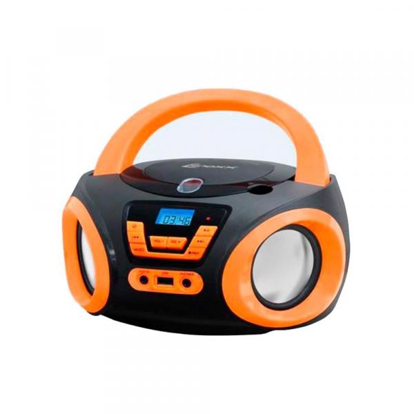 Som Portátil Boombox com Usb Rádio FM MP3 Lenoxx BD-121 PL