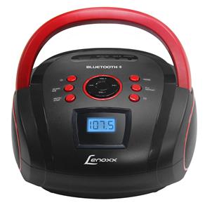 Som Portátil Boombox Lenoxx BD-110 com Bluetooth Entrada USB Cartão Micro SD Rádio FM e MP3 – 5W