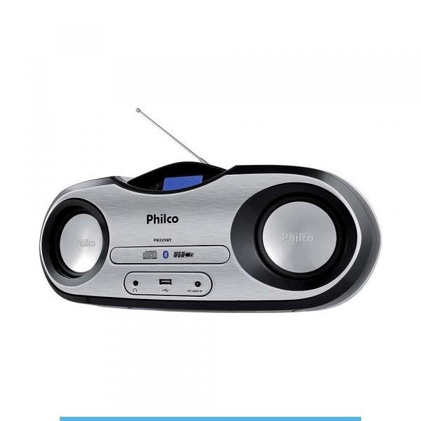 Som Portátil Philco Pb329BT CD Player Radio Gravador com Bluetooth