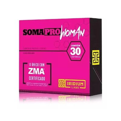 Soma Pro Woman Zma 30 Comprimidos Iridium Labs