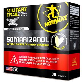 Somarizanol Military Trail 30 Cáps - Midway USA - Sem Sabor
